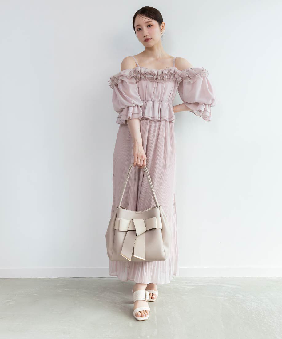  「【A4対応】リボントートバッグ」|トートバッグ|