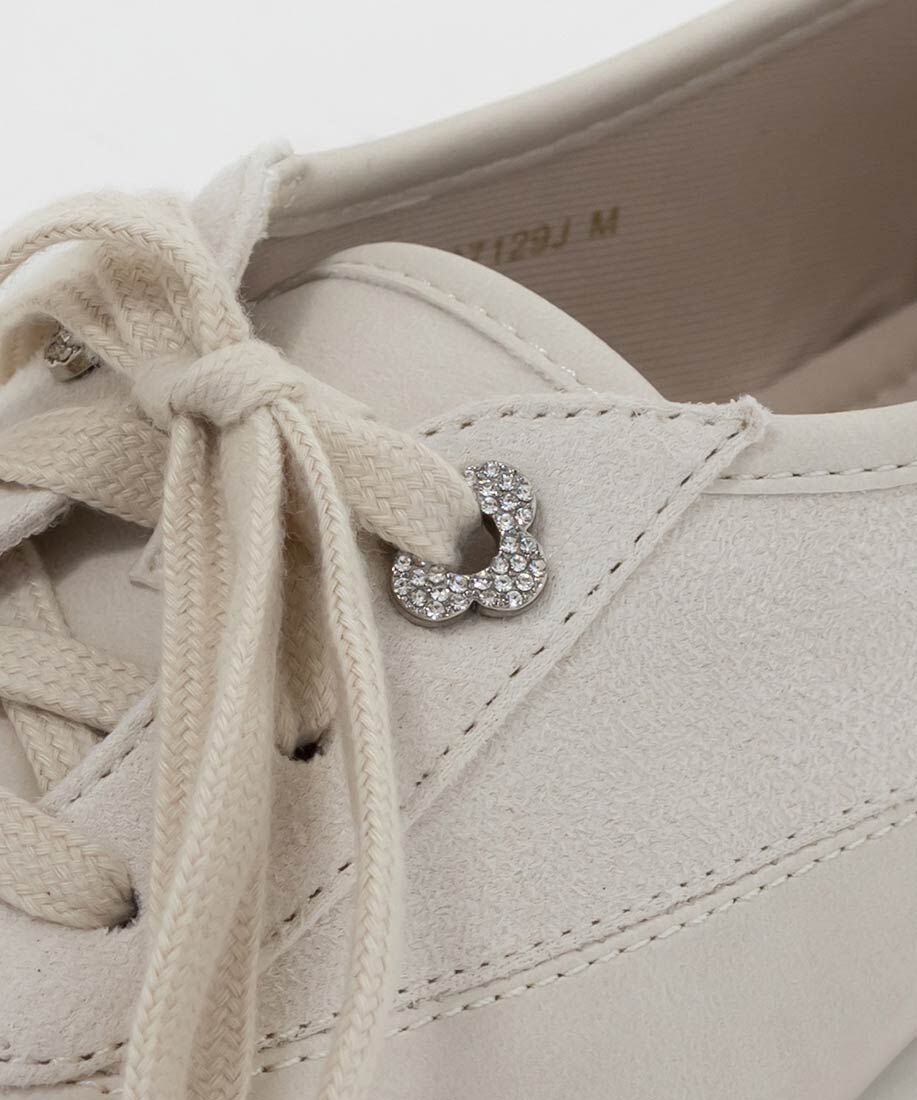  「2WAY オーガンジーリボンフラットスニーカー」|スニーカー|