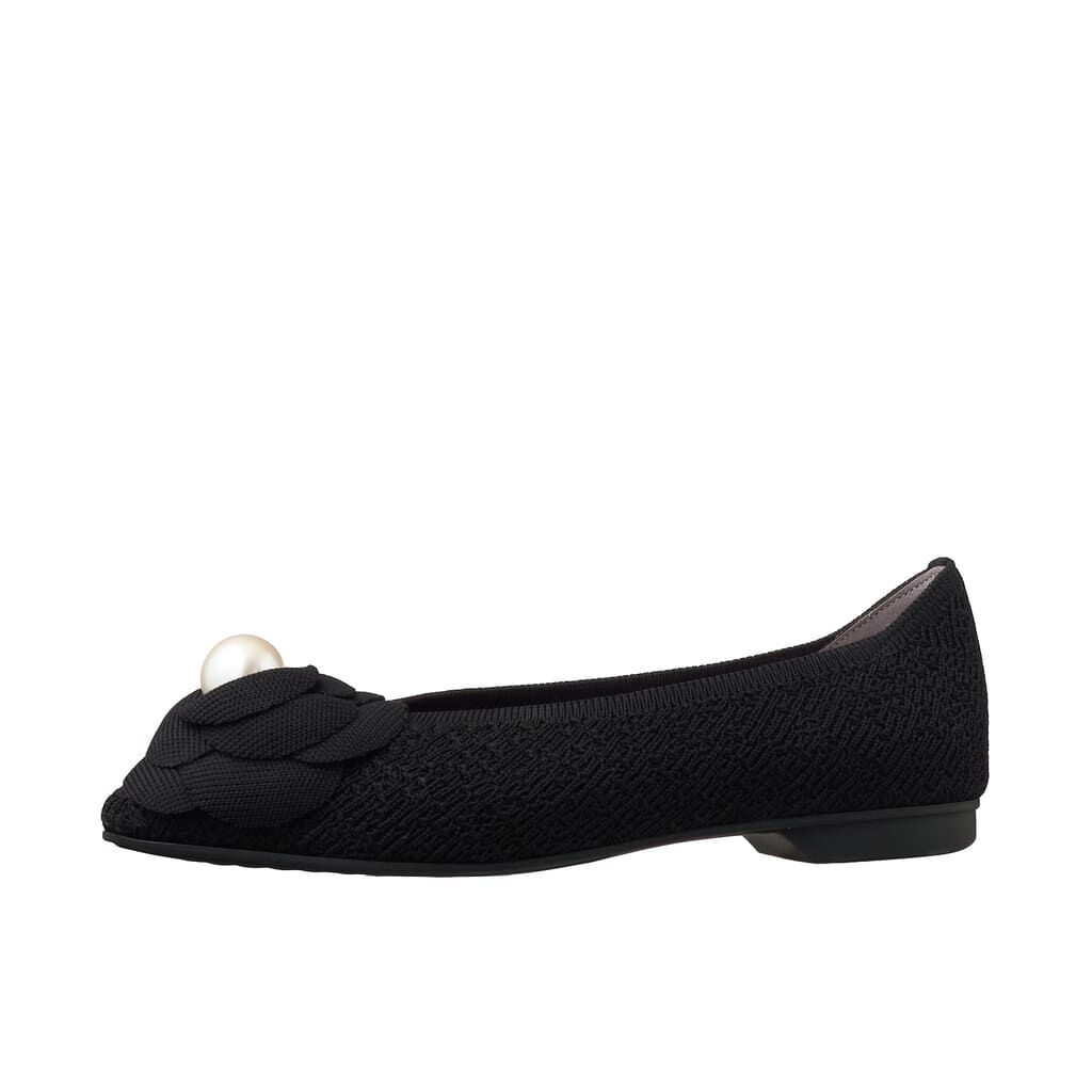 CUMUU＿DIANA「ニットシューズ　EI42828」|パンプス|クロ