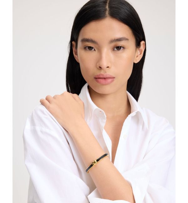 kate spade new york「ハート ユー エナメル ヒンジ バングル」|ブレスレット・バングル|