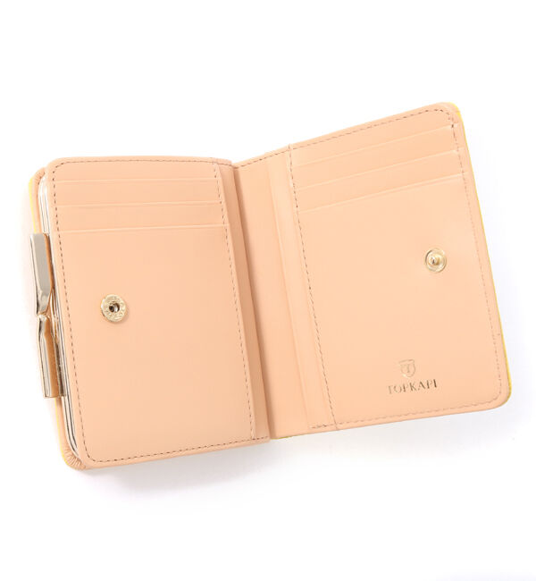 TOPKAPI 「イタリアンレザー・リザード型押し・がま口２つ折り財布 LUCIA[ルチア]」|財布|