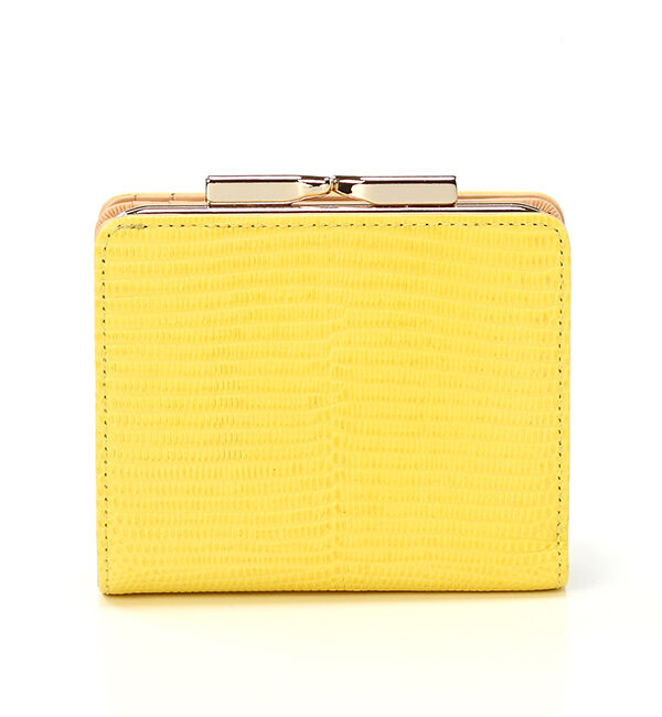 TOPKAPI 「イタリアンレザー・リザード型押し・がま口２つ折り財布 LUCIA[ルチア]」|財布|