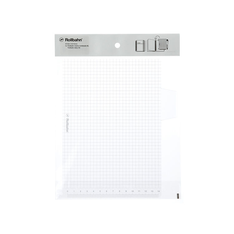 Rollbahn「ロルバーンポケット付メモA5用 下敷き」|ステーショナリー|