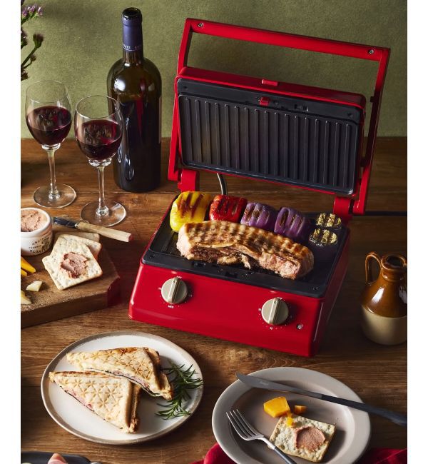 BRUNO「グリルサンドメーカー ダブル」|電化製品|