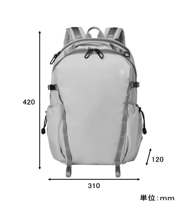 MILESTO「LIKID サイドバックルバックパック」|リュック|