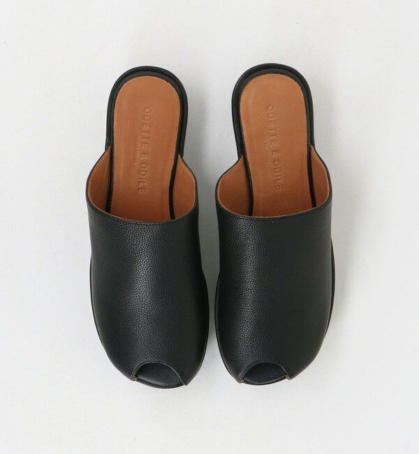 ODETTE E ODILE「ピープトゥウェッジ サンダル45」|サンダル|