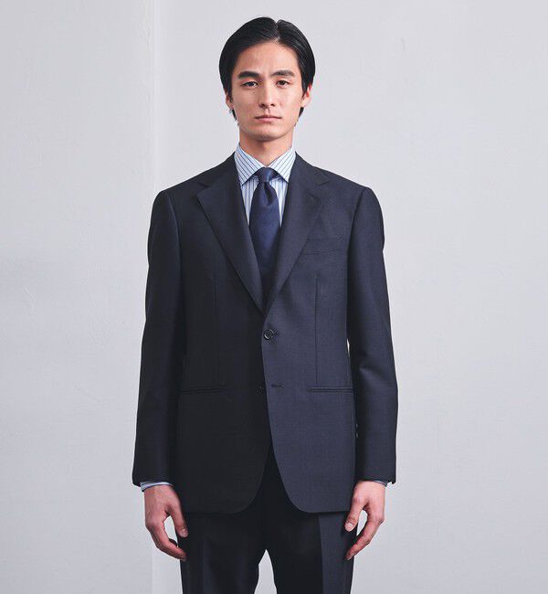 UNITED ARROWS「ウールモヘヤ シングル ３ボタン スーツ MC‐MODEL」|スーツ|