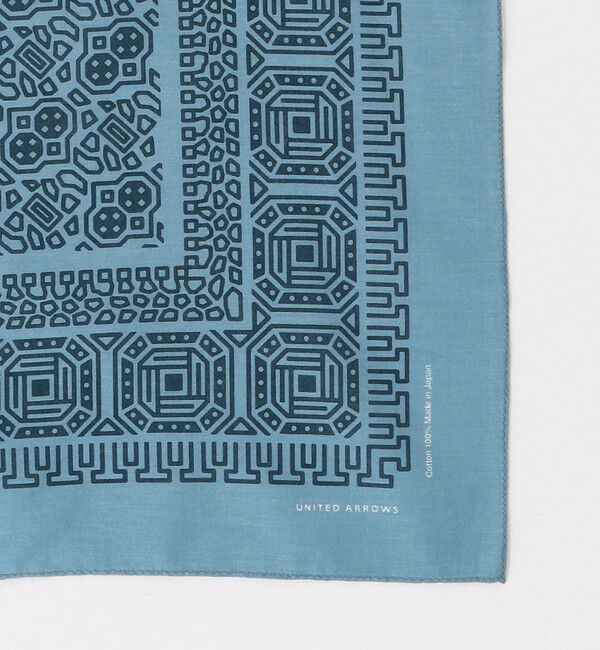 UNITED ARROWS「ジオメトリック バンダナ」|ハンカチ|