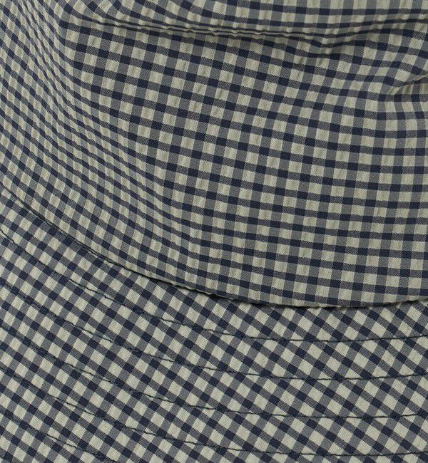 UNITED ARROWS「ギンガムチェック ハット UV」|ハット|