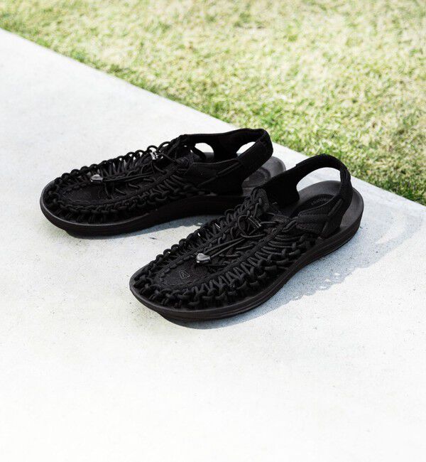 UNITED ARROWS green label relaxing「＜KEEN＞UNEEK ユニーク サンダル」|サンダル|BLACK