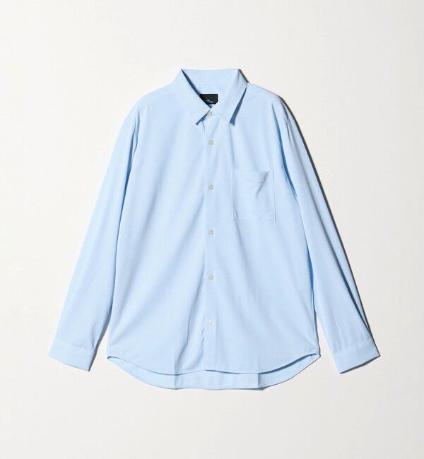 UNITED ARROWS green label relaxing「【WEB限定】JUST fit トリコット ドレープ シャツ」|シャツ・ブラウス|