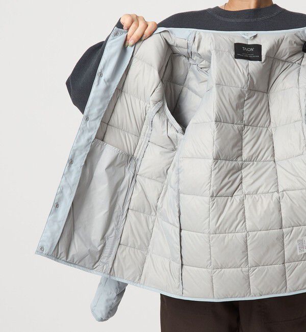 UNITED ARROWS green label relaxing「【別注】＜TAION＞ボタン ショート ダウン」|ダウン|