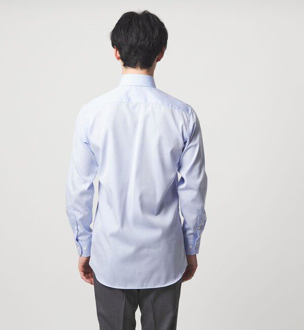 UNITED ARROWS green label relaxing「コットン ソリッド タブカラー ドレスシャツ -イージーアイロン-」|シャツ・ブラウス|