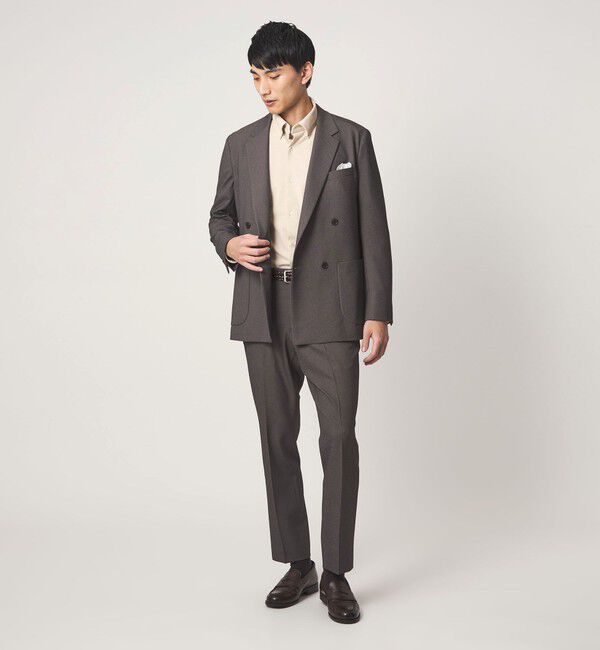 UNITED ARROWS green label relaxing「エブリット TC ジャージー スナップ ボタンダウン シャツ -ストレッチ・イージーアイロン・吸水速乾・抗菌-」|シャツ・ブラウス|