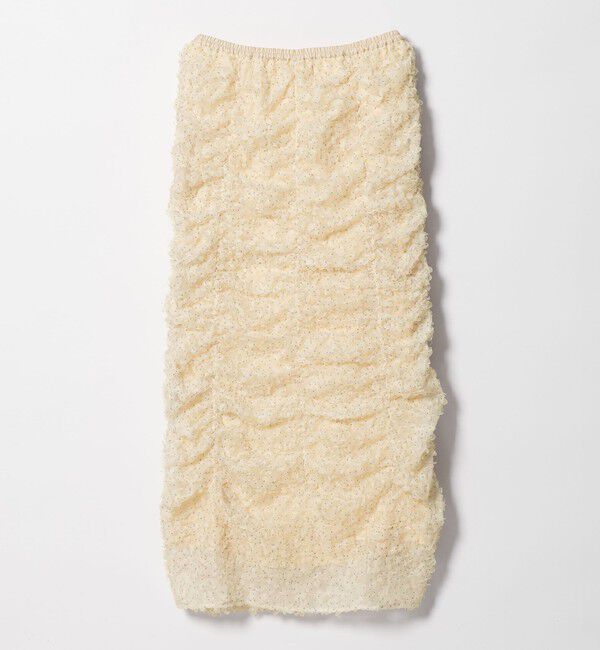 EMMEL REFINES「＜EMMEL REFINES＞EM ドットペタル ギャザースカート」|スカート|