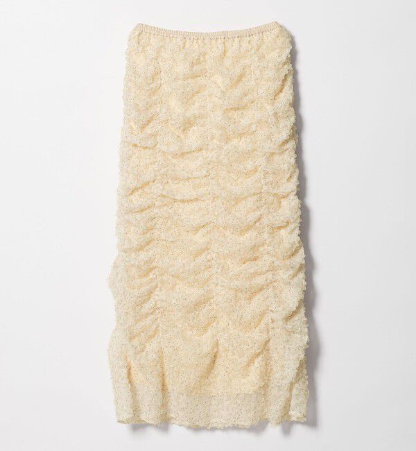 EMMEL REFINES「＜EMMEL REFINES＞EM ドットペタル ギャザースカート」|スカート|