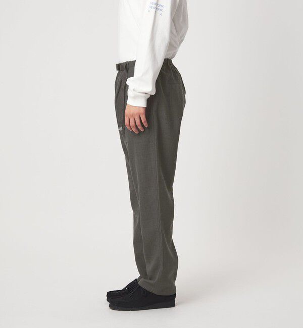 UNITED ARROWS green label relaxing「【別注】＜Gramicci＞麻 ブレンド ワイドテーパード イージーパンツ」|その他|