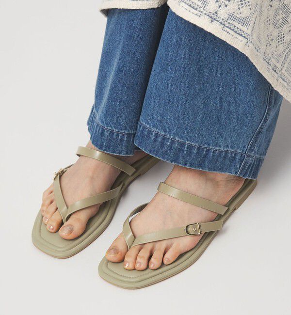 UNITED ARROWS green label relaxing「トライアングル トング サンダル」|サンダル|