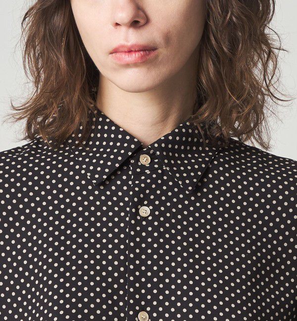 STEVEN ALAN「＜Steven Alan＞ドット プリント シャツ」|シャツ・ブラウス|