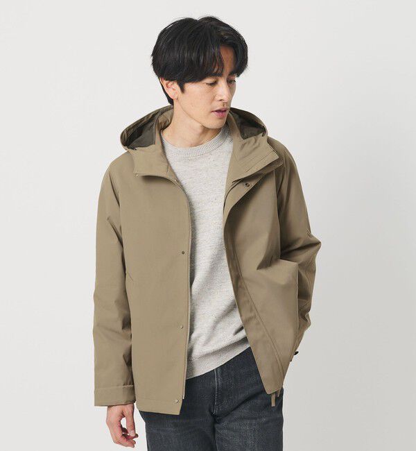 BEAUTY&YOUTH UNITED ARROWS「W/R POLY フーディ ブルゾン」|その他|BEIGE