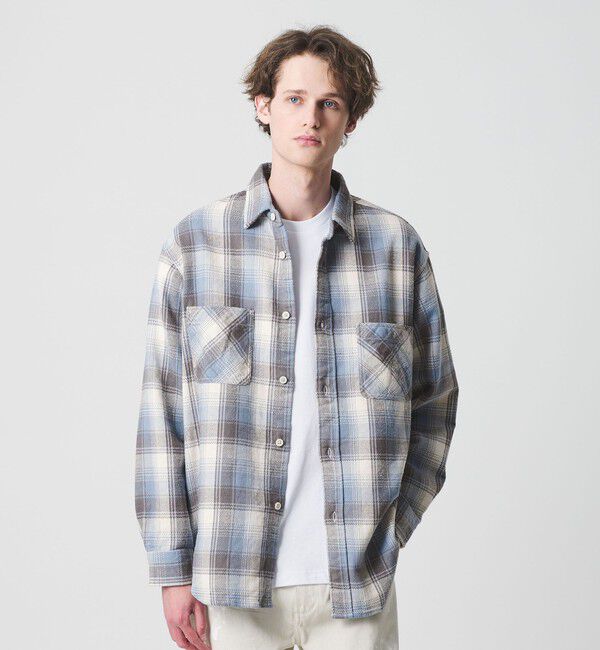California General Store「＜CGS.＞コットン ネル チェック シャツ」|シャツ・ブラウス|