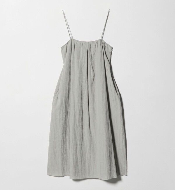 BEAUTY&YOUTH UNITED ARROWS「ギャザー ロングキャミソール ワンピース ウォッシャブル」|ワンピース|