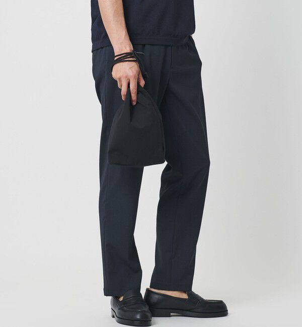 BEAUTY&YOUTH UNITED ARROWS「ソフト ファブリック パース」|ハンドバッグ|BLACK