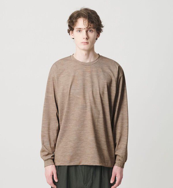 BEAUTY&YOUTH UNITED ARROWS「コンフィーウール ロングスリーブ カットソー」|Tシャツ・カットソー|