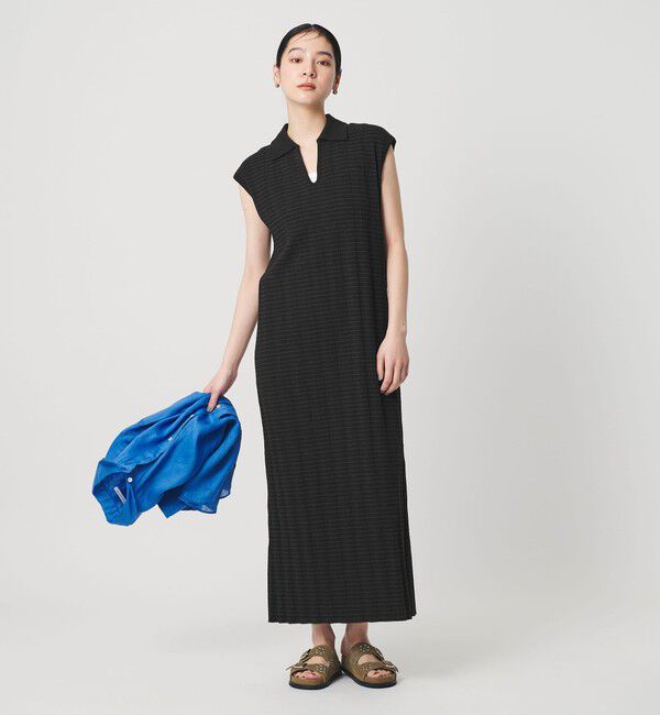 BEAUTY&YOUTH UNITED ARROWS「ボーダー スキッパー マキシワンピース」|ワンピース|