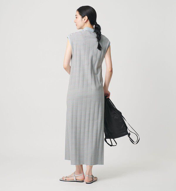 BEAUTY&YOUTH UNITED ARROWS「ボーダー スキッパー マキシワンピース」|ワンピース|