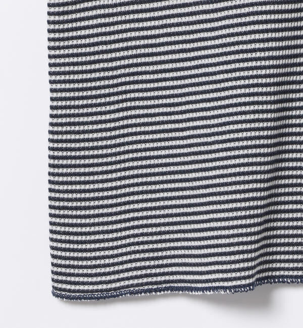BEAMSBOY「【別注】Healthknit / ワッフル ボーダー Tシャツ」|Tシャツ・カットソー|