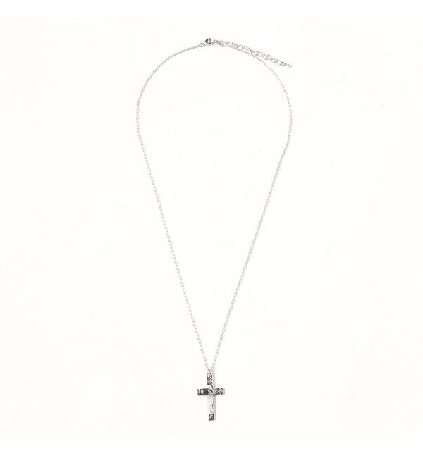 Ray BEAMS 「フラワー クロス ネックレス」|その他|