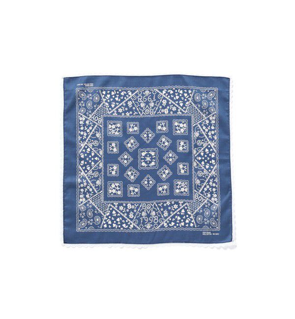 BEAMSBOY「2WAY レース バンダナ」|ハンカチ|