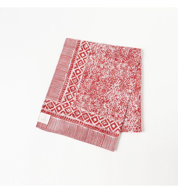 Demi-Luxe BEAMS 「AK+1 / コットンシルク スカーフ」|ストール|