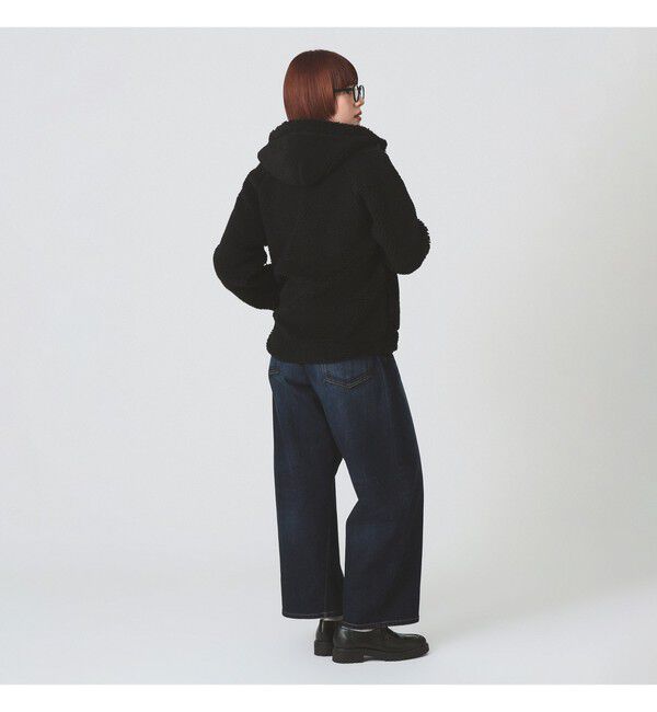 Ray BEAMS 「Gymphlex / ボア フード ジャケット」|ブルゾン・スタジャン|