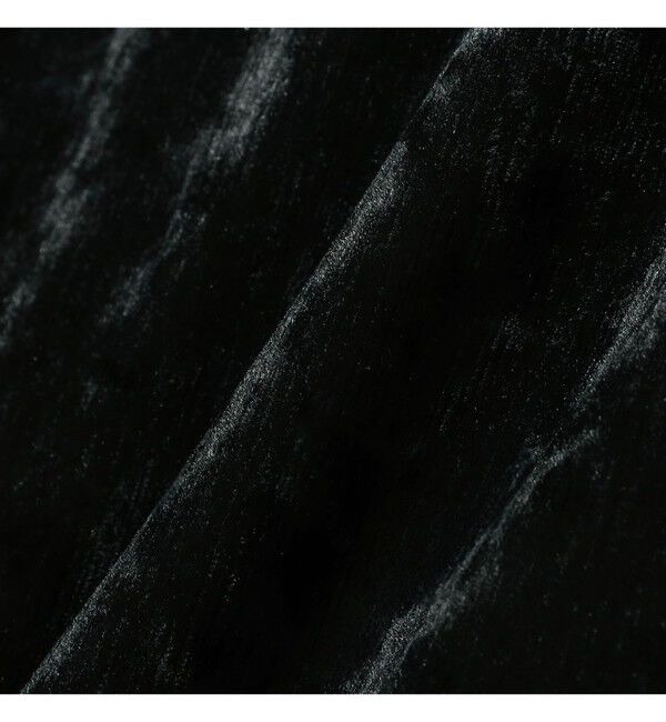 BEAMSBOY「maturely / ベロア ジッパー トップ」|Tシャツ・カットソー|