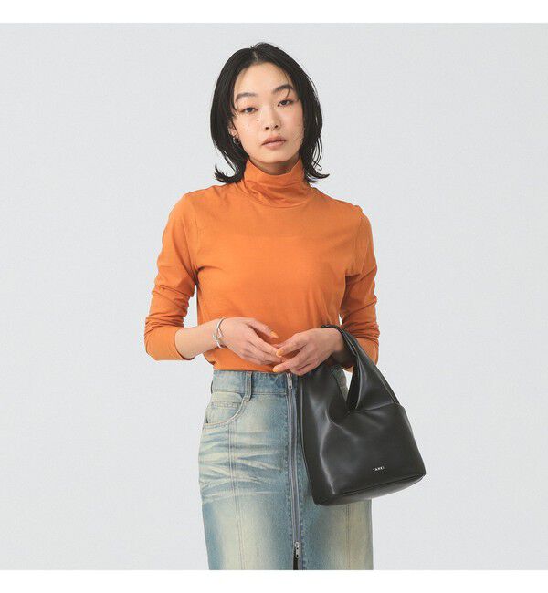 Ray BEAMS 「ソフト 天竺 タートルネック トップス」|その他|