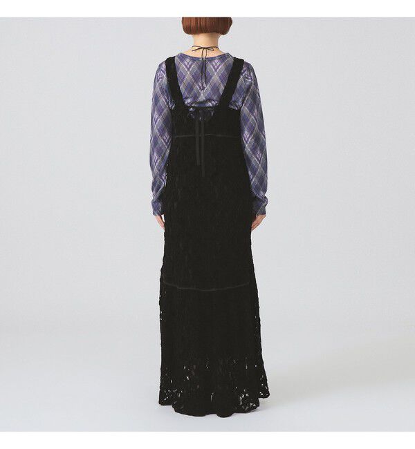 Ray BEAMS 「レース ティアード タンクトップ ワンピース」|ワンピース|