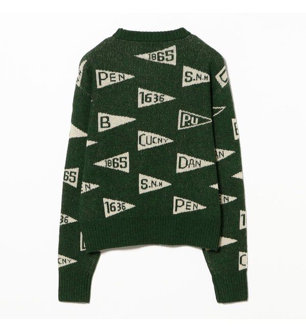 BEAMSBOY「ペナント ニット プルオーバー」|ニット・セーター|
