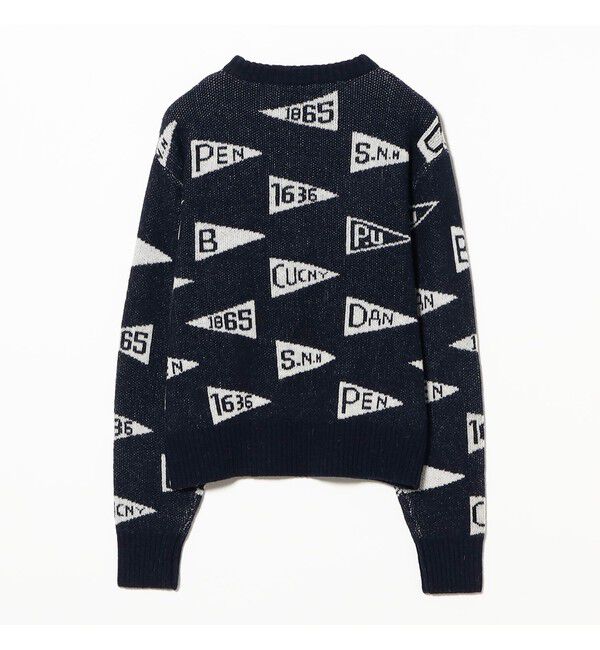 BEAMSBOY「ペナント ニット プルオーバー」|ニット・セーター|