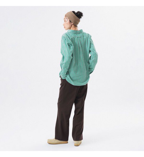 BEAMSBOY「100/2 ギンガムチェック ボタンダウン シャツ」|シャツ・ブラウス|