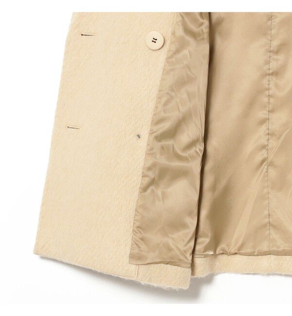 Ray BEAMS 「シャギー ダブル ハーフ コート」|その他|