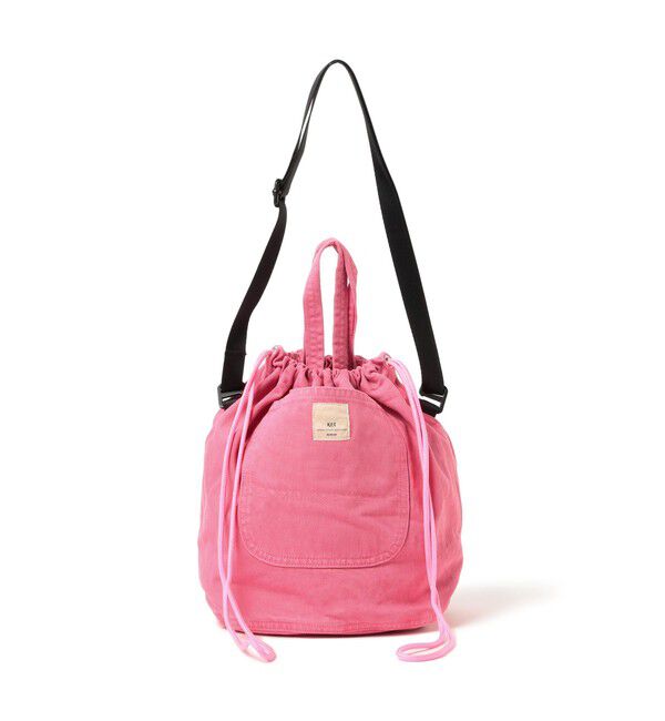 BEAMSBOY「【別注】N,P,E / ペイシェントバッグ カラー デニム M」|その他|PINK