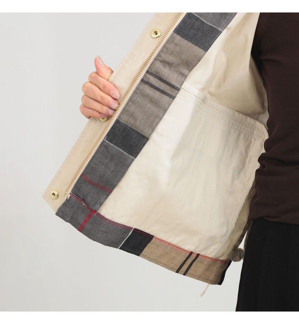 Demi-Luxe BEAMS 「Barbour / MEDLAND ジャケット」|ブルゾン・スタジャン|