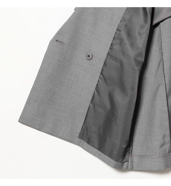 Ray BEAMS 「4ボタン ダブル ハーフスリーブ ジャケット 26SS」|テーラードジャケット|