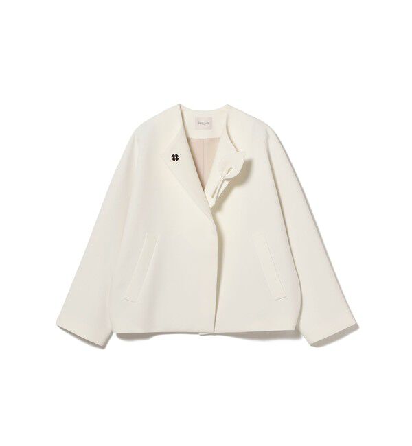 Demi-Luxe BEAMS 「カラー リリーハーフ コート＊」|ダッフルコート|