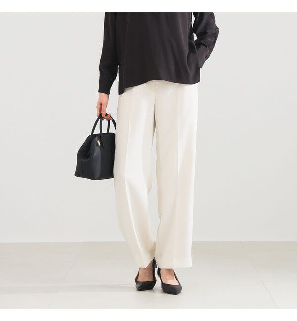 Demi-Luxe BEAMS 「ソフト ストレート パンツ＊」|チノ|