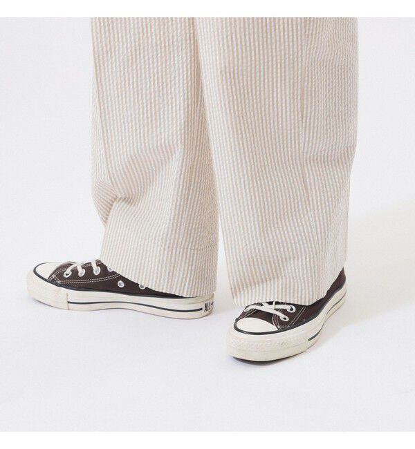 BEAMSBOY「シアサッカー スラックス」|スラックス|