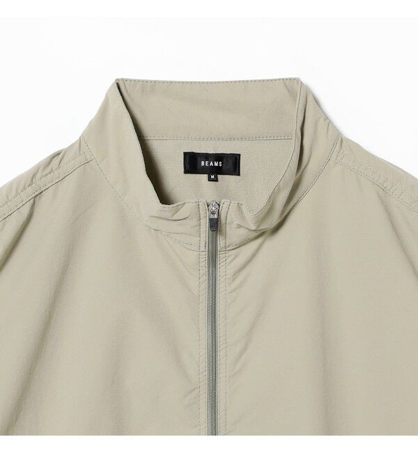 BEAMS「撥水 ワイドフィット プルオーバーシャツ」|シャツ・ブラウス|