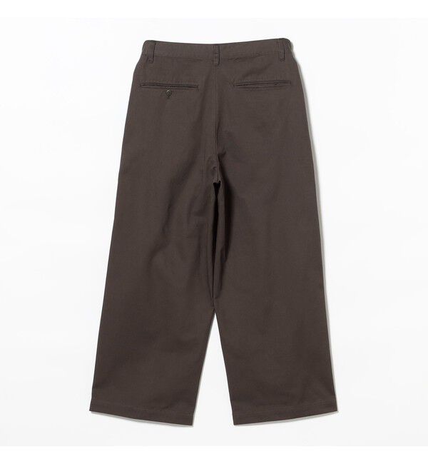 BEAMS「ニュー ワイドチノ パンツ」|チノ|